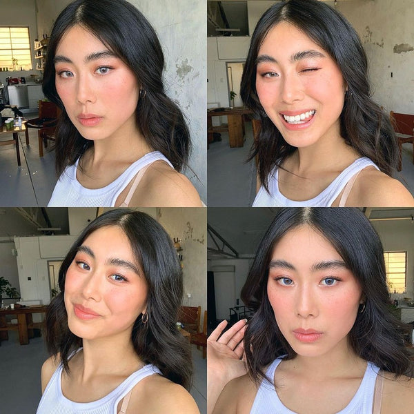 blue contacts
