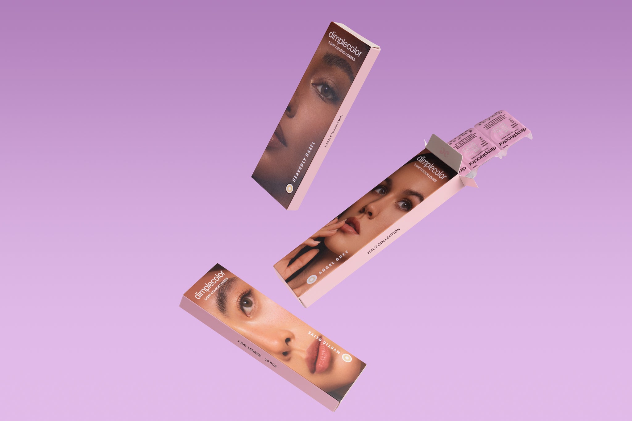 1-Day Lenses – Dimple Color
