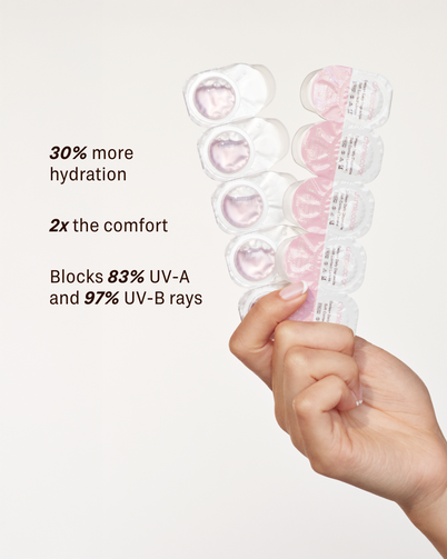 Dailies+ Clear Lenses (30pc)